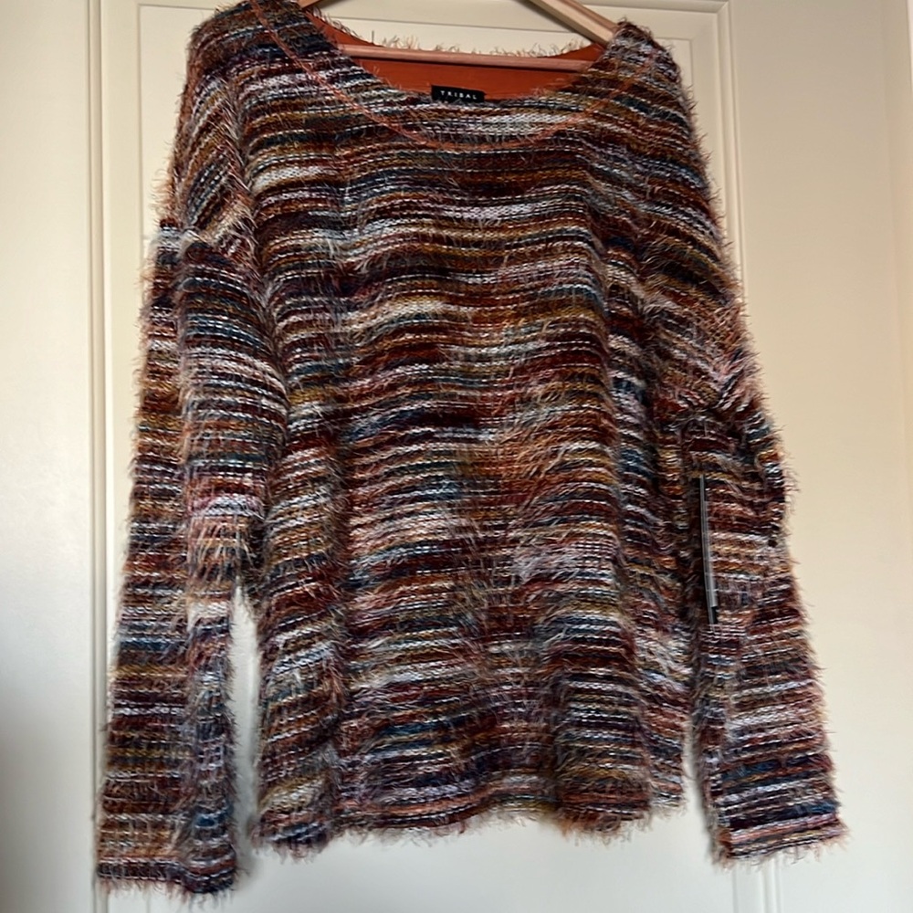 Fuzzy sweater from Tribal XXL